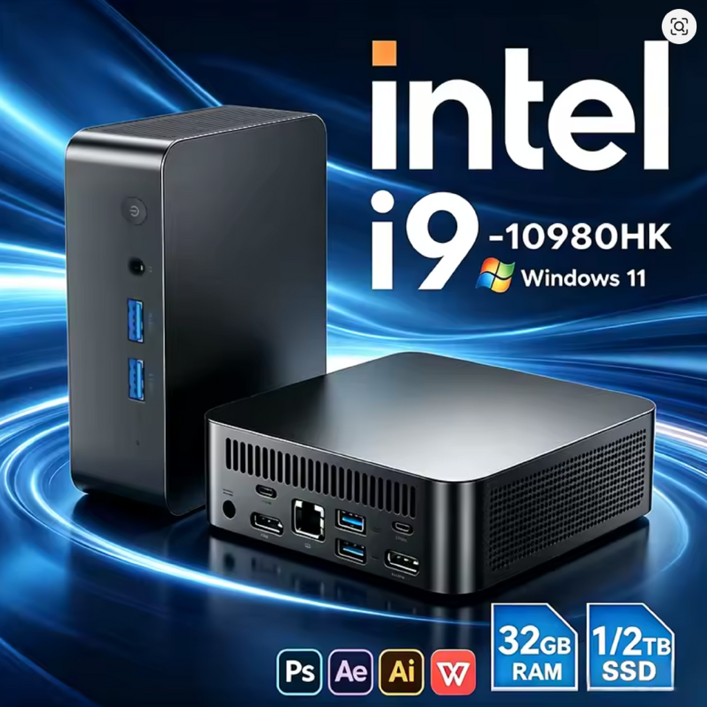 Powerful Intel i9 Mini Desktop PC