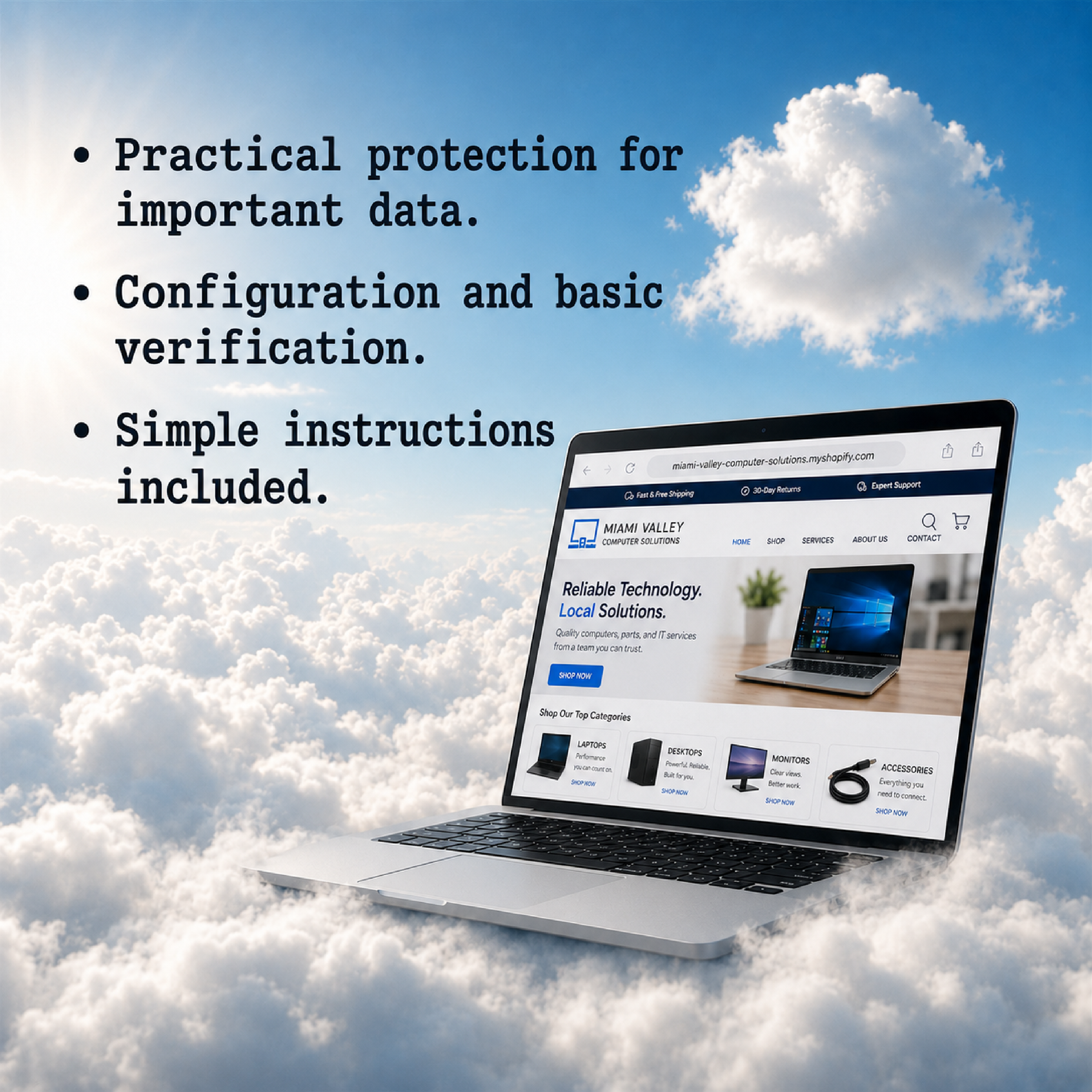 Cloud Backup Setup Service